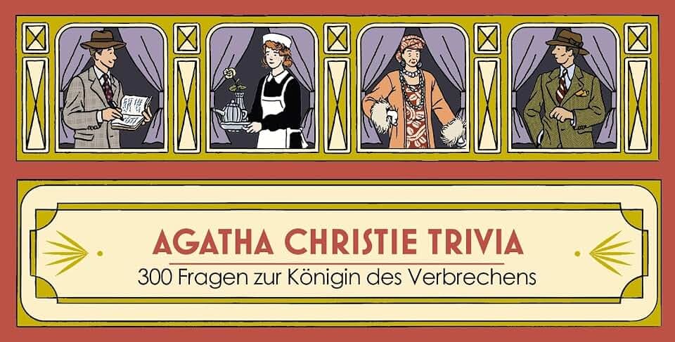 Laurence King Agatha Christie Trivia. 300 Fragen zur Königin des Verbrechens, 182 x 76mm
