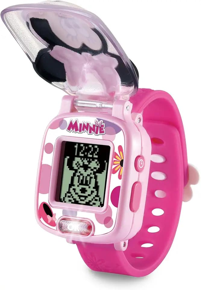 VTech Minnies Lernuhr Kinderuhr - Stoppuhr, Timer & Wecker