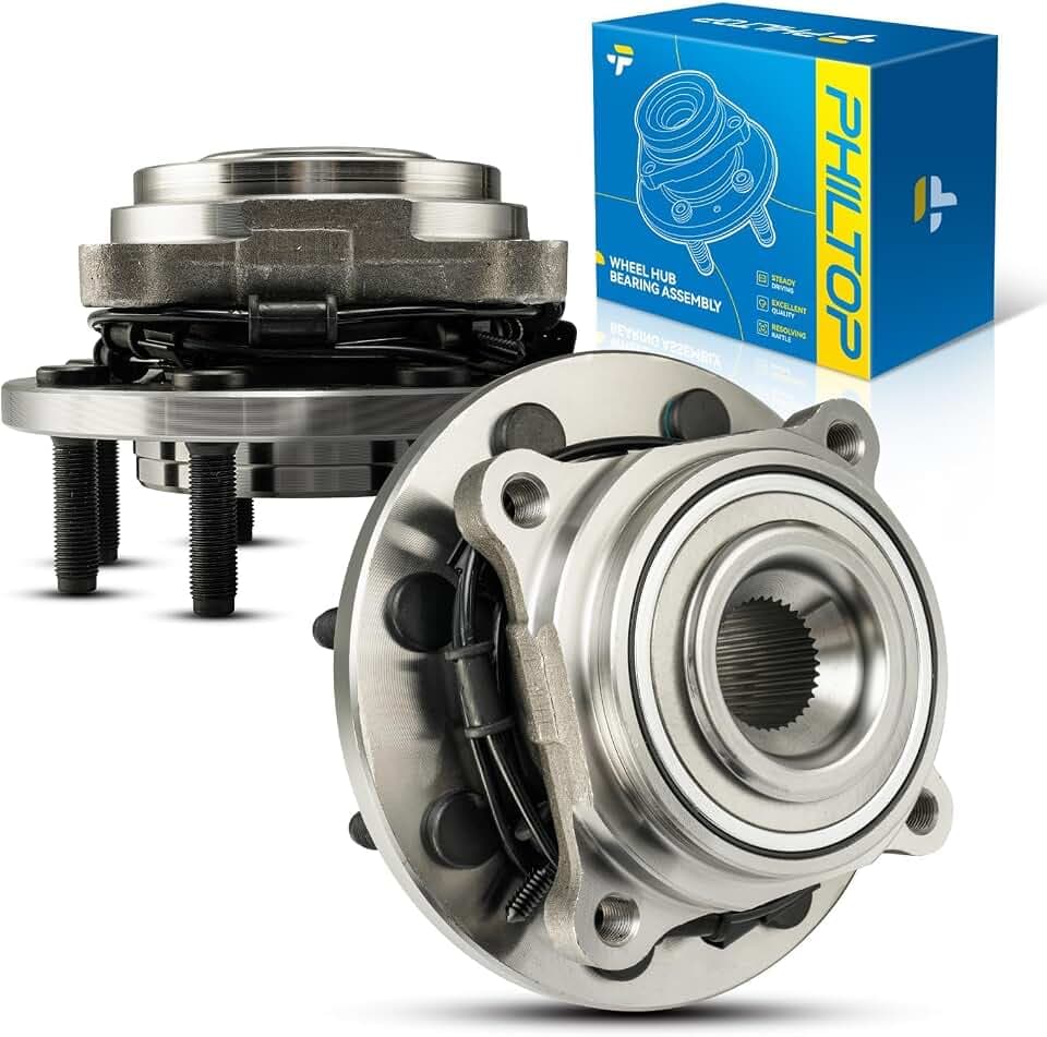 PHILTOP 515206 x2 Front Wheel Bearing Hub Assembly for Ram 2500/3500