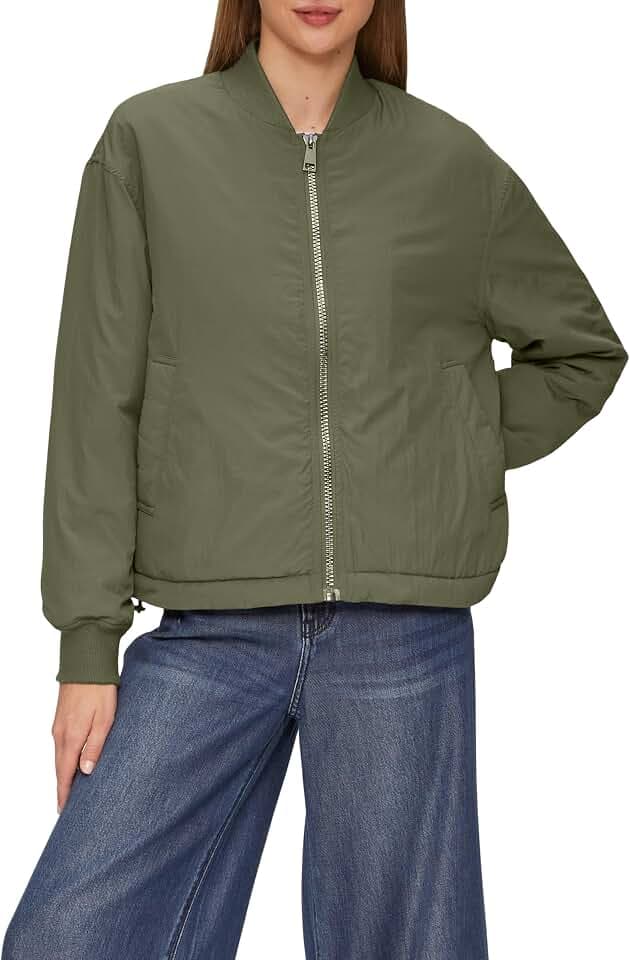 s.Oliver Damen 2150581 Blouson wattiert (1er Pack)