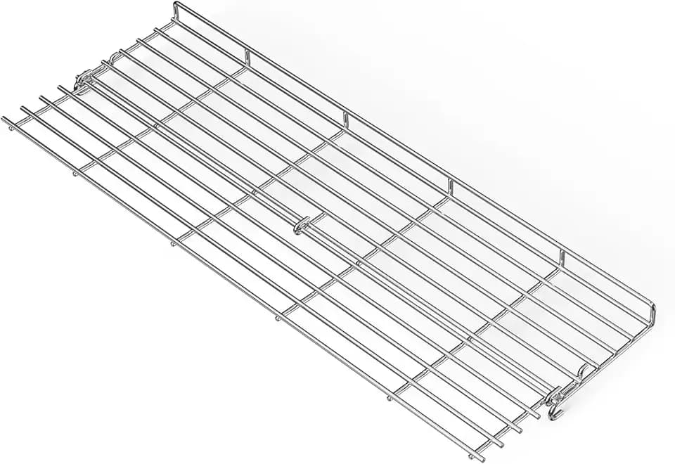 onlyfire Edelstahl Warmhalterost für Weber Genesis 2 300 Series Gasgrill