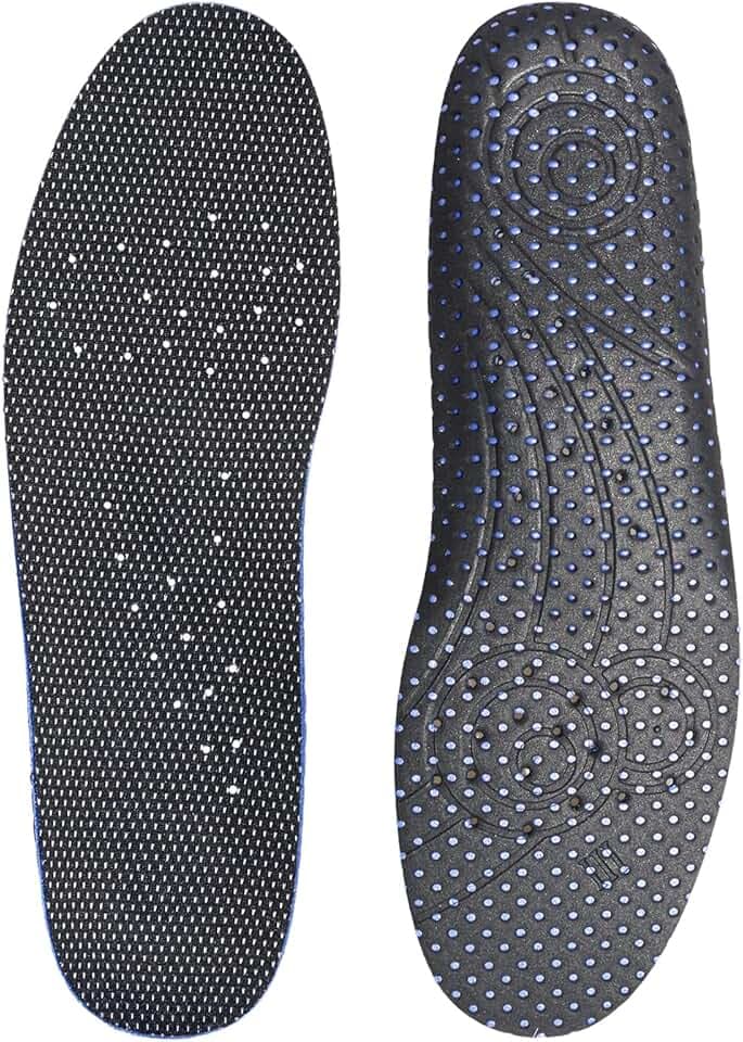 Bama Standard Deo Comfort Footbed – Memory-Schaum-Einlegesohlen mit EVA-Dämpfung, feuchtigkeitsableitend, mit Fußgewölbestütze und Fersenschale, für Damen und Herren, Größen 36/37-46/47 EUR