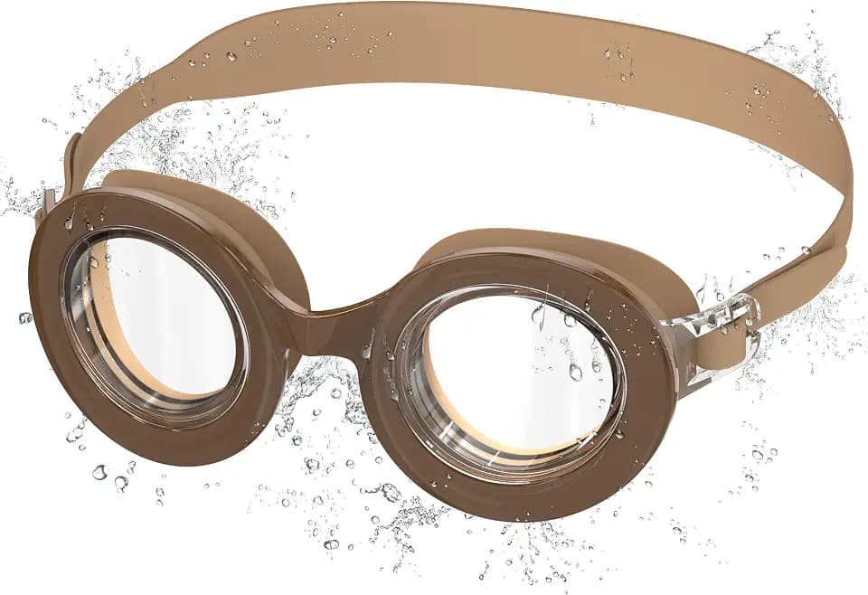 Schwimmbrille Kinder 3-10 Jahre Anti-Beschlag 180° Sicht