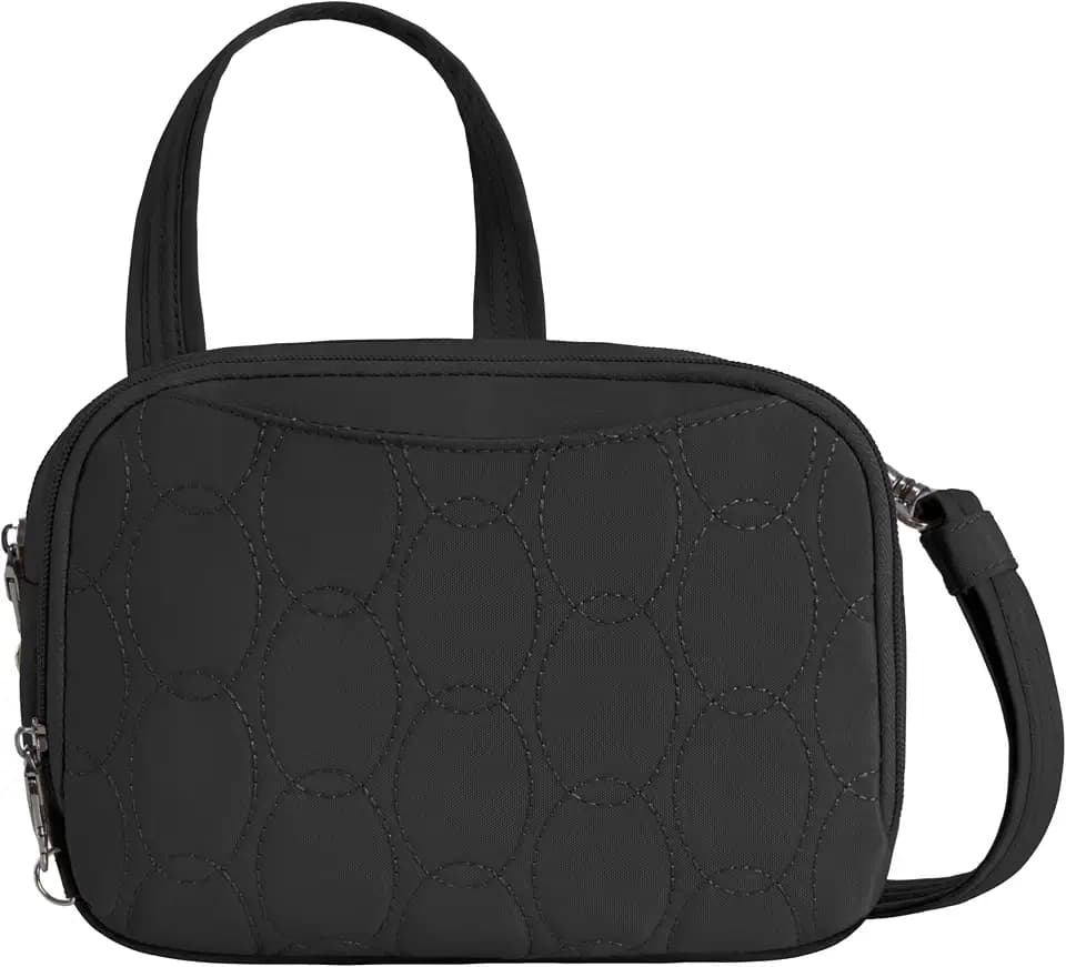 Travelon Anti-Theft Runways Double Compartment Crossbody