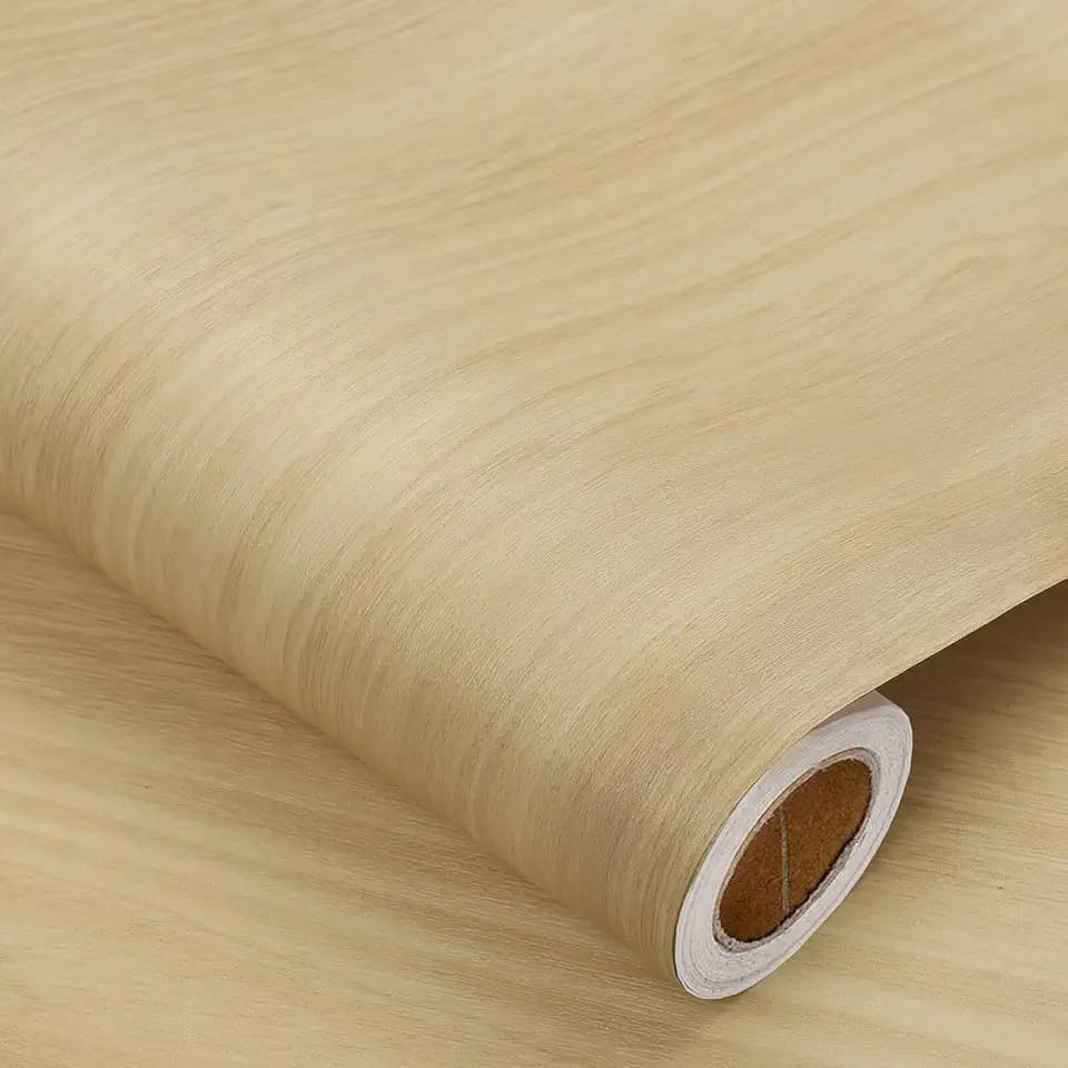 Heroad Peel and Stick Wallpaper Wood Contact Paper Maple Wood Grain Contact Paper Wallpaper Thicken Textured for Cabinets and Drawers Countertops Waterproof Self Adhesive Vinyl 17.5" x 78.7"