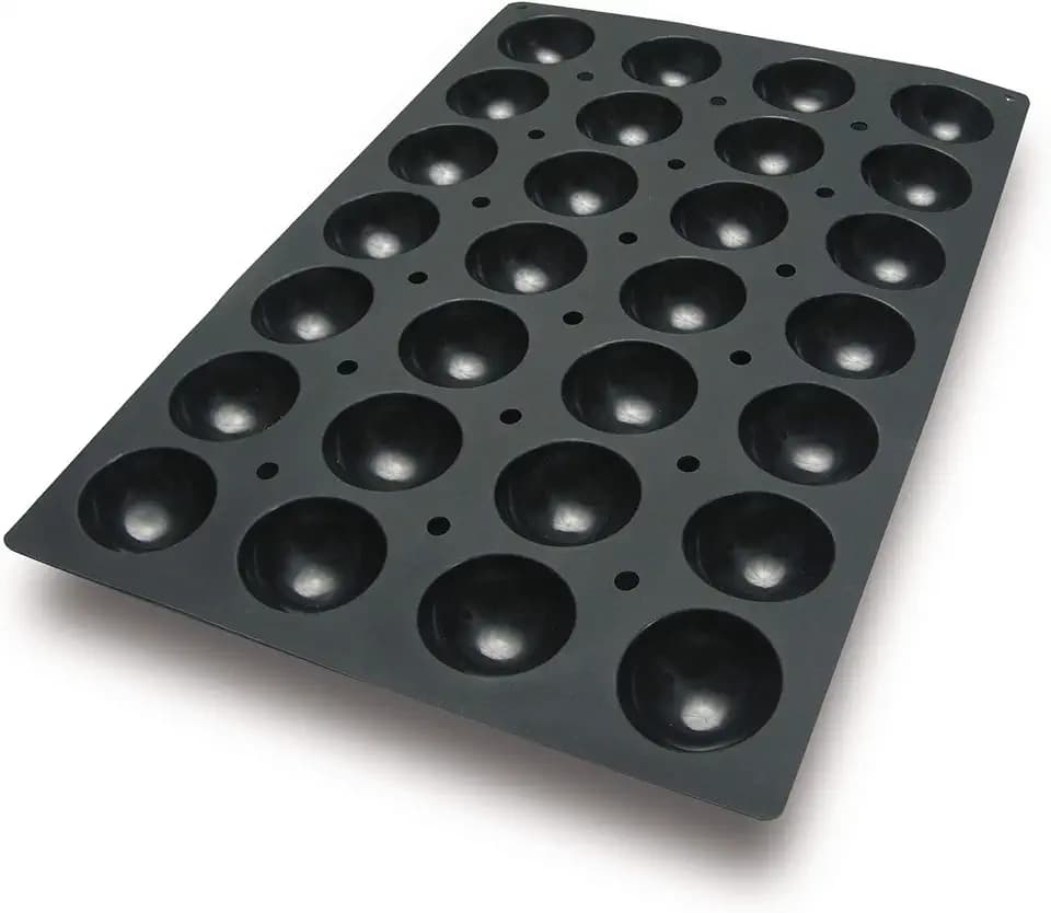 LACOR 66761 Silikonhalbkugleform 70 x 35 mm, 60x40
