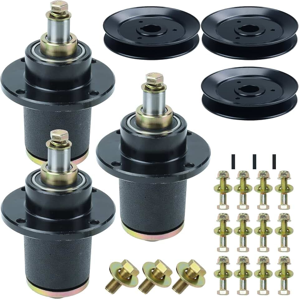 037-6015-50 Spindle 033-6006-00 Pulley for Bad Boy ZT Elite 54"