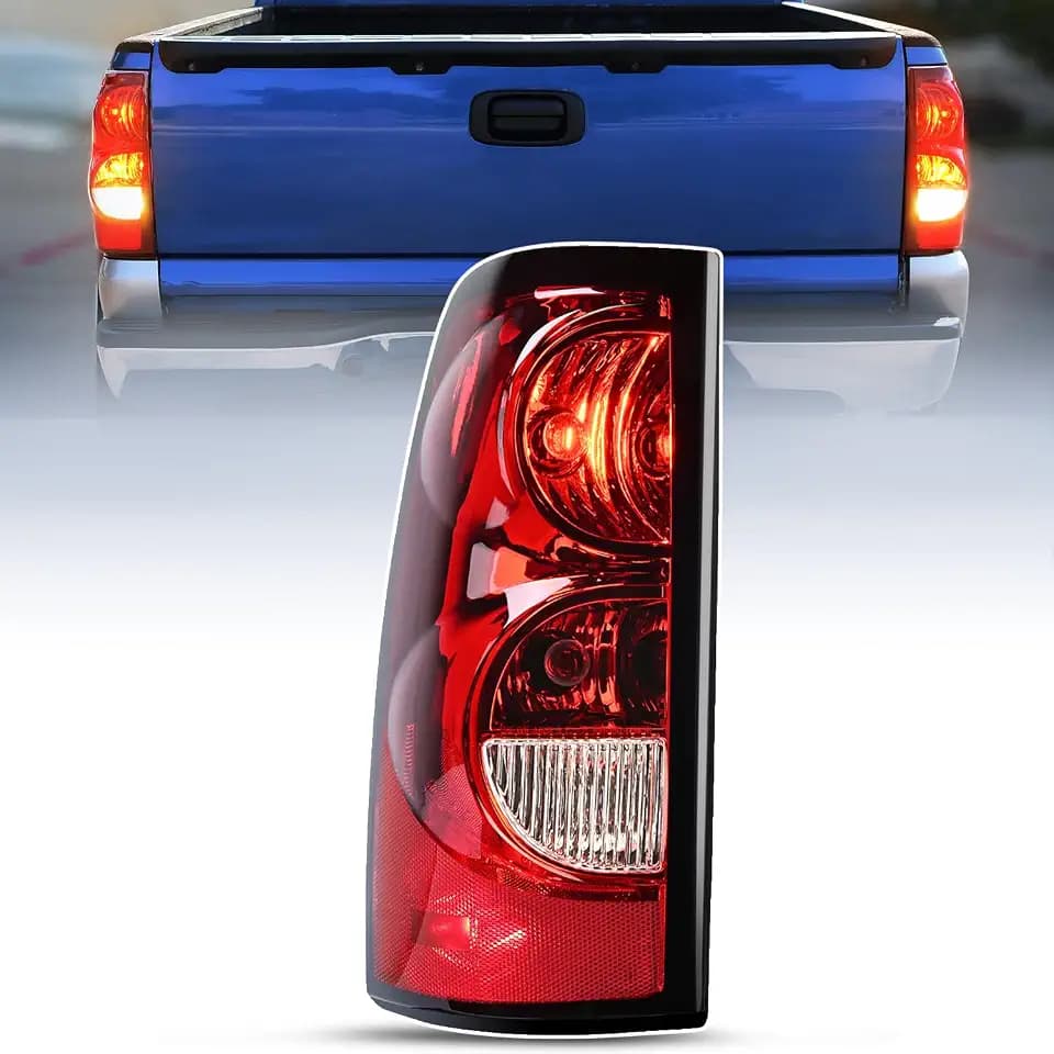 Nilight Taillight Assembly Compatible with 2003-2006 Chevy Silverado