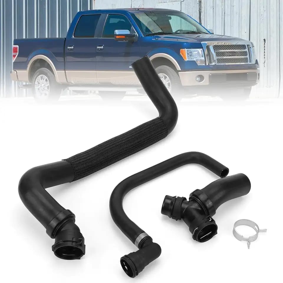 Upper Radiator Hose Y-Connector Lower Degaus 3Pcs Compatible with Ford F-150 2011-2020
