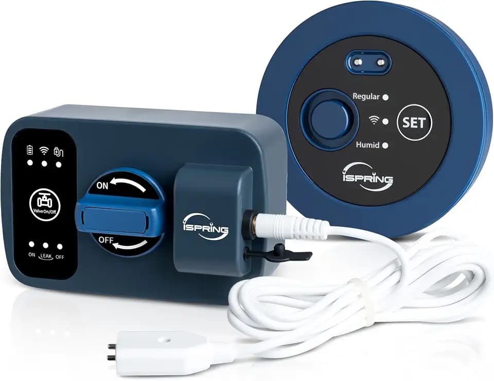 iSpring LS43WL Smart Leak Detector - Auto Water Shut-Off