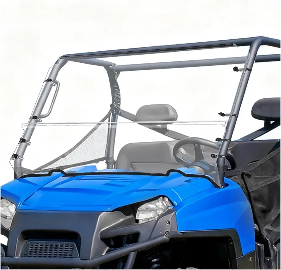 HECASA Full Windshield Compatible with Polaris Ranger 570 XP 500 800 700