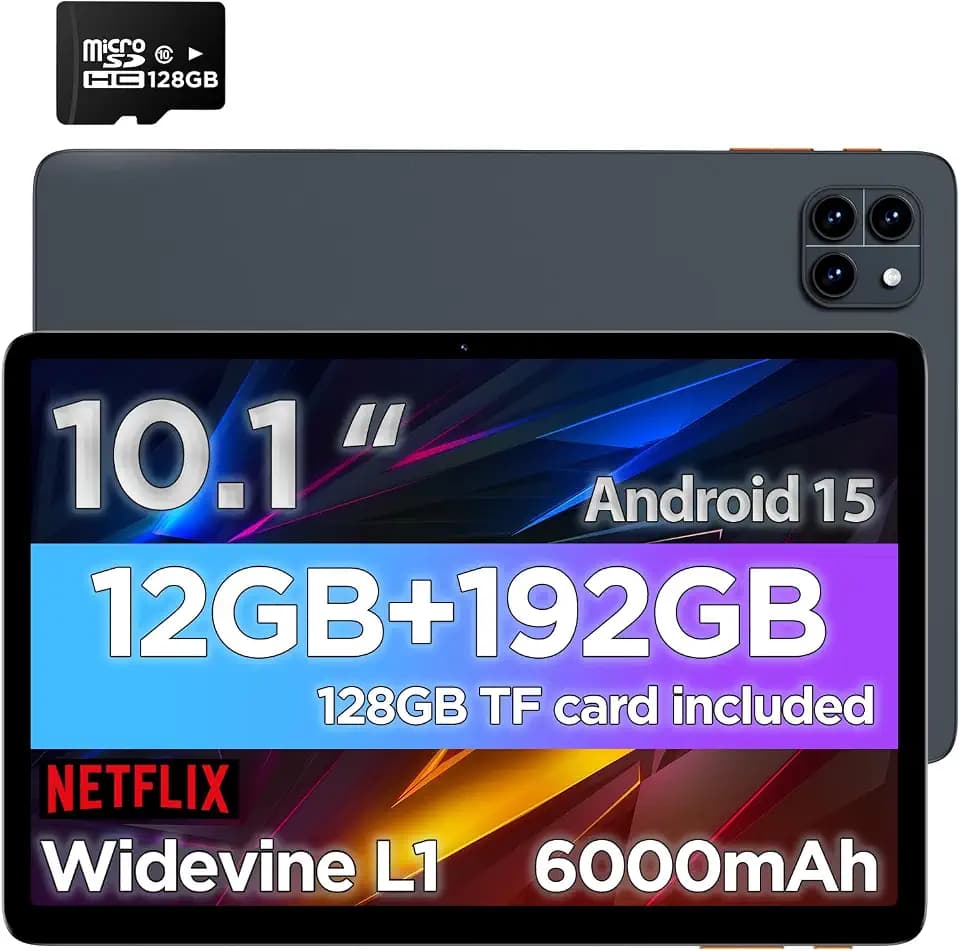 Callsky-Tab Android 15 Tablet 10 Inch, Octa-Core, 12GB RAM 192GB ROM