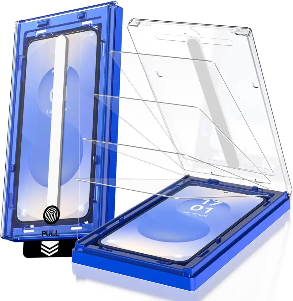 EZ-GLAZ-4 Pack for Samsung Galaxy S25/S24 Screen Protector [6.2"]