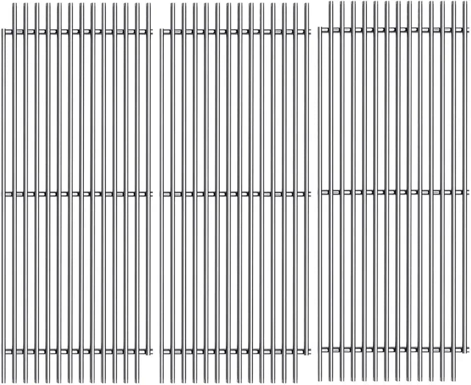 S5480A (3-Pack) 20 1/2" Stainless Steel Cooking Grid Grates Replacement for DCS 24, 36, 36 Series 36ABQ 36ABQAR 36ABQR 36BQ 36BQAR 36BQR 36DBQ 36DBQAR 36DBQR 36EBQAR,48DBQAR 48DBQR Grill