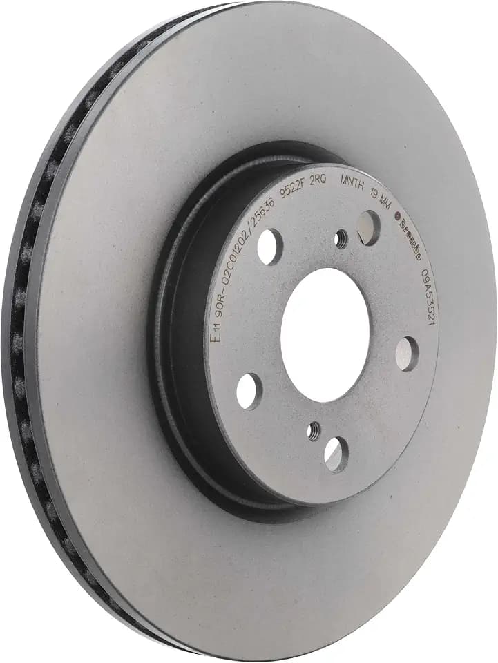 Brembo 09.A535.21 UV Coated vented Front Brake Rotor SUBARU/TOYOTA OE# 4351212710