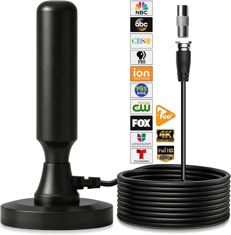 TV Antenna for Local Channels, 2026 Digital TV Antenna for Smart TV Indoor