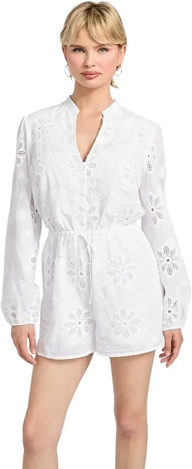 GUESS Women's Hazel Voile Romper