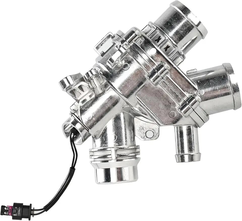 LR117568 Coolant Thermostat Housing Compatible with 14-2016 Land Rover LR4
