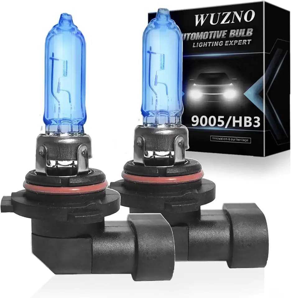 Halogen Headlight Bulb Replacement for Hyundai Elantra 2019 2020 2021 2022,High Beam and Low Beam 9005 Lights, 6000k White, 120% Brightness, 2 Pack