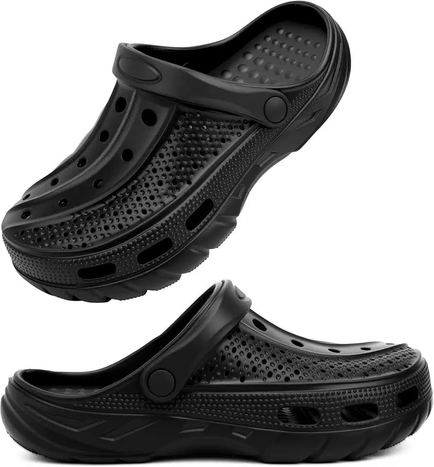 Women Men Orthopedic Clogs Arch Support Garden Shoes Sandals Slippers with Plantar Fasciitis Insoles