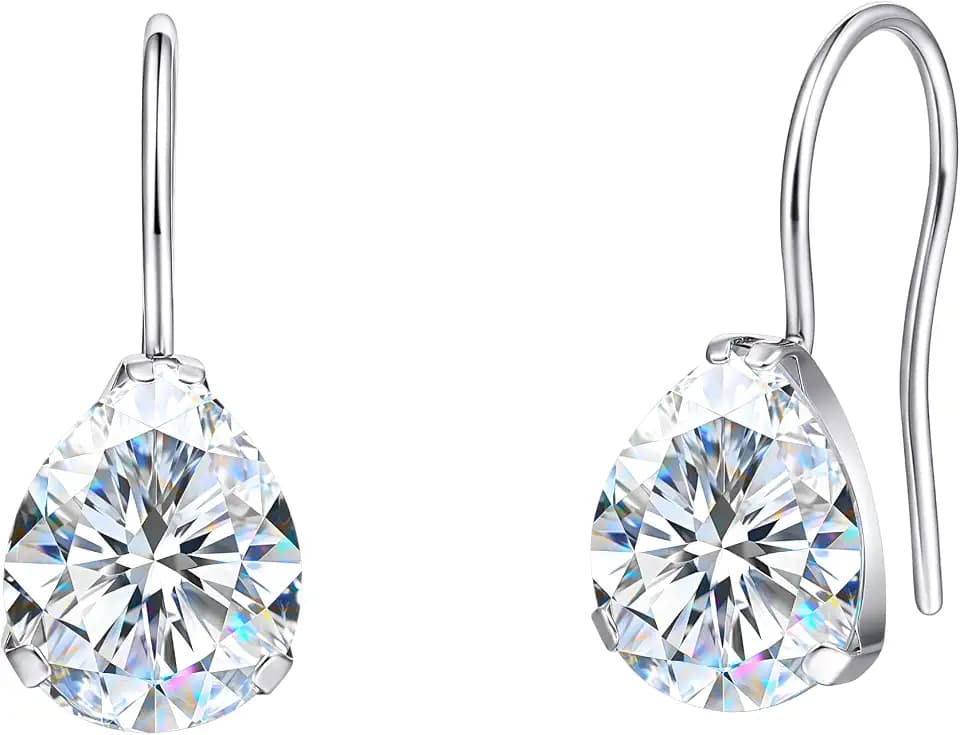 Limerencia Drop Earrings for Women Hypoallergenic Pure Titanium Waterdrop Earrings