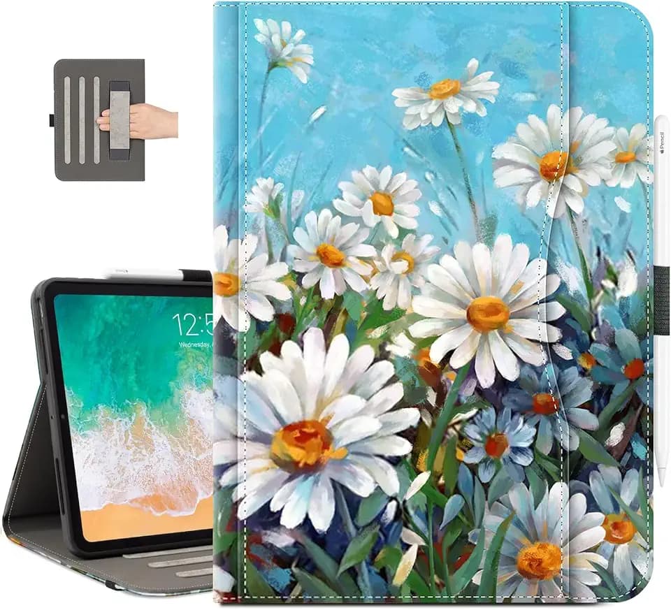 Vimorco for iPad Pro 13 Inch Case M5/M4 2025/2024 Daisy for Girls Women