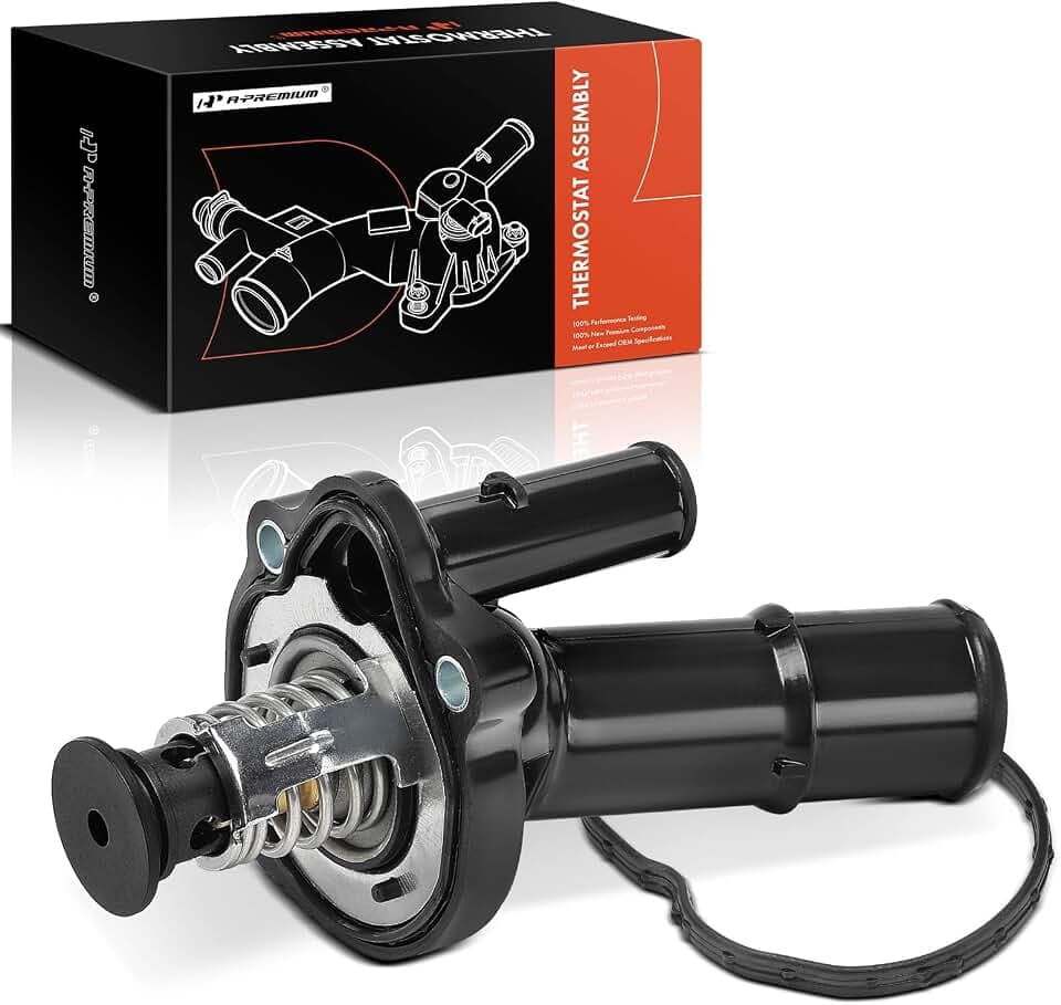 A-Premium Engine Coolant Thermostat Housing Assembly with Seal
