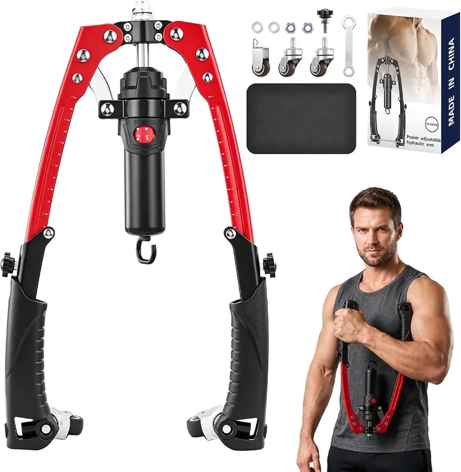 Sakerneo Hydraulic Twister Arm Trainer with Counter，Chest Workout Equipment