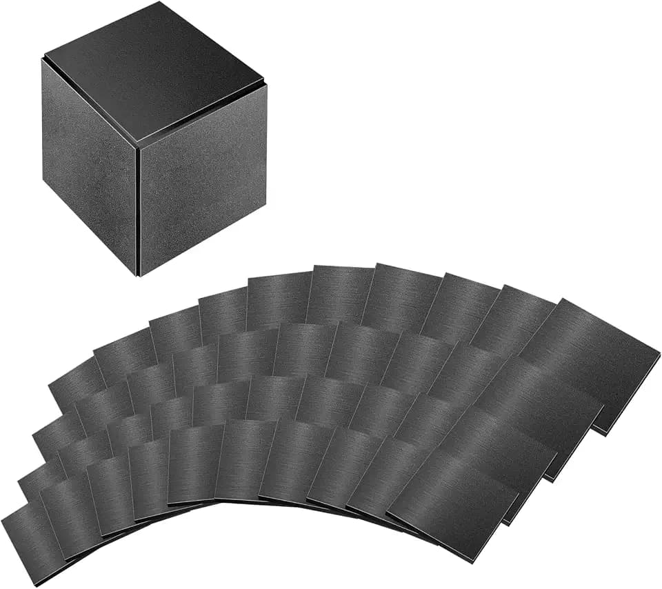40 Pack Welding Coupons 2X2 Mild Steel Welding Practice Dice Kit 11 Gauge 1/8 inch, Stick Welding Starter Kit for Metal Project DIY, Mig Welding Plates for Beginners