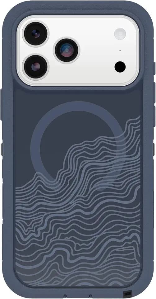 OtterBox iPhone 17 Pro Max Defender Series Pro XT Clear - Offgrid Blue