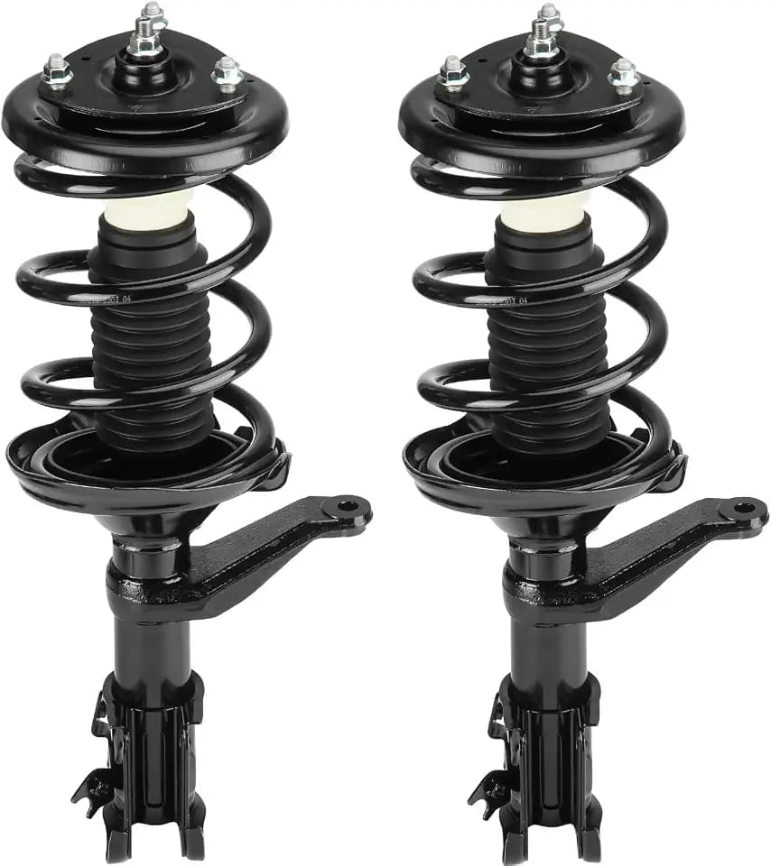 Front Strut Shock Assembly w/Coil Spring for Honda CR-V 2002-2006, Replace 172143 172144, Left & Right, 2PCS