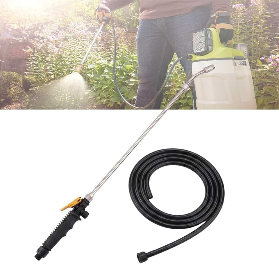 Replacement trigger Sprayer Wand for Ryobi OEM 29"" # 307479001 Compatible models P2800,P2800A,P2810,P2803, P2803A, Sprayer Trigger Wand & Hose