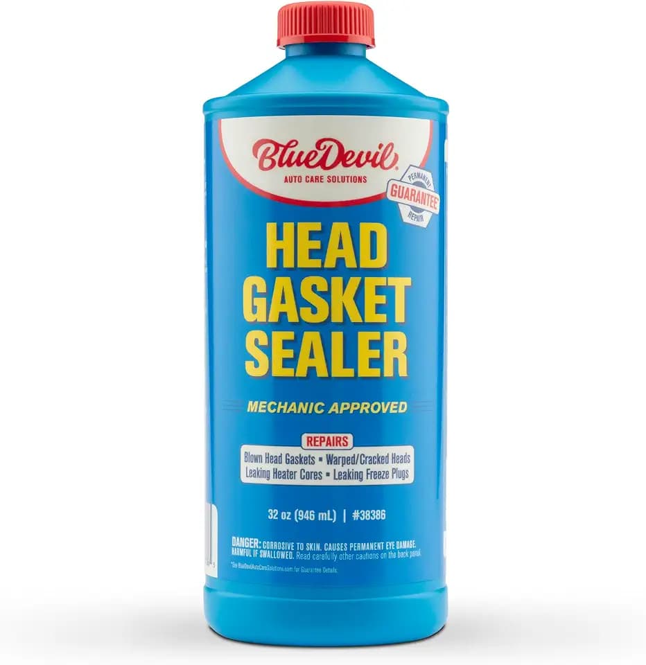 BlueDevil Products 38386 Head Gasket Sealer - 1 Quart (Pack of 6)