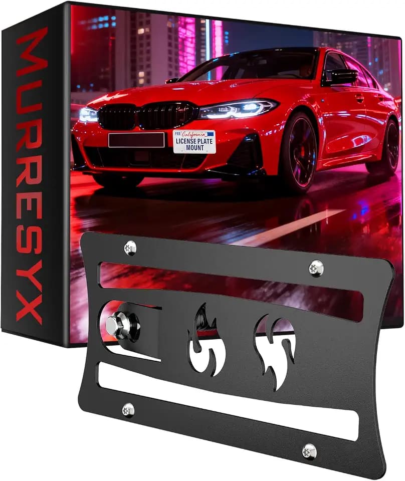 License Plate Bracket Fits BMW M3 19-25/X2 18-24, M340i/330i 20-25, X3 2025