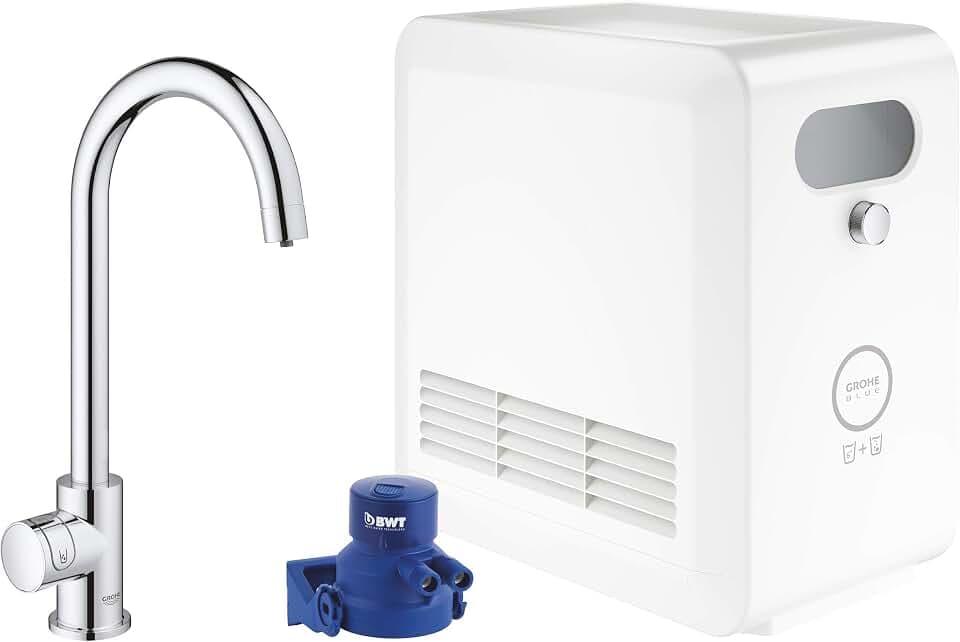 GROHE Blue Professional | C-Auslauf Kit | mit Bluetooth und WiFi, chrom | 31302002