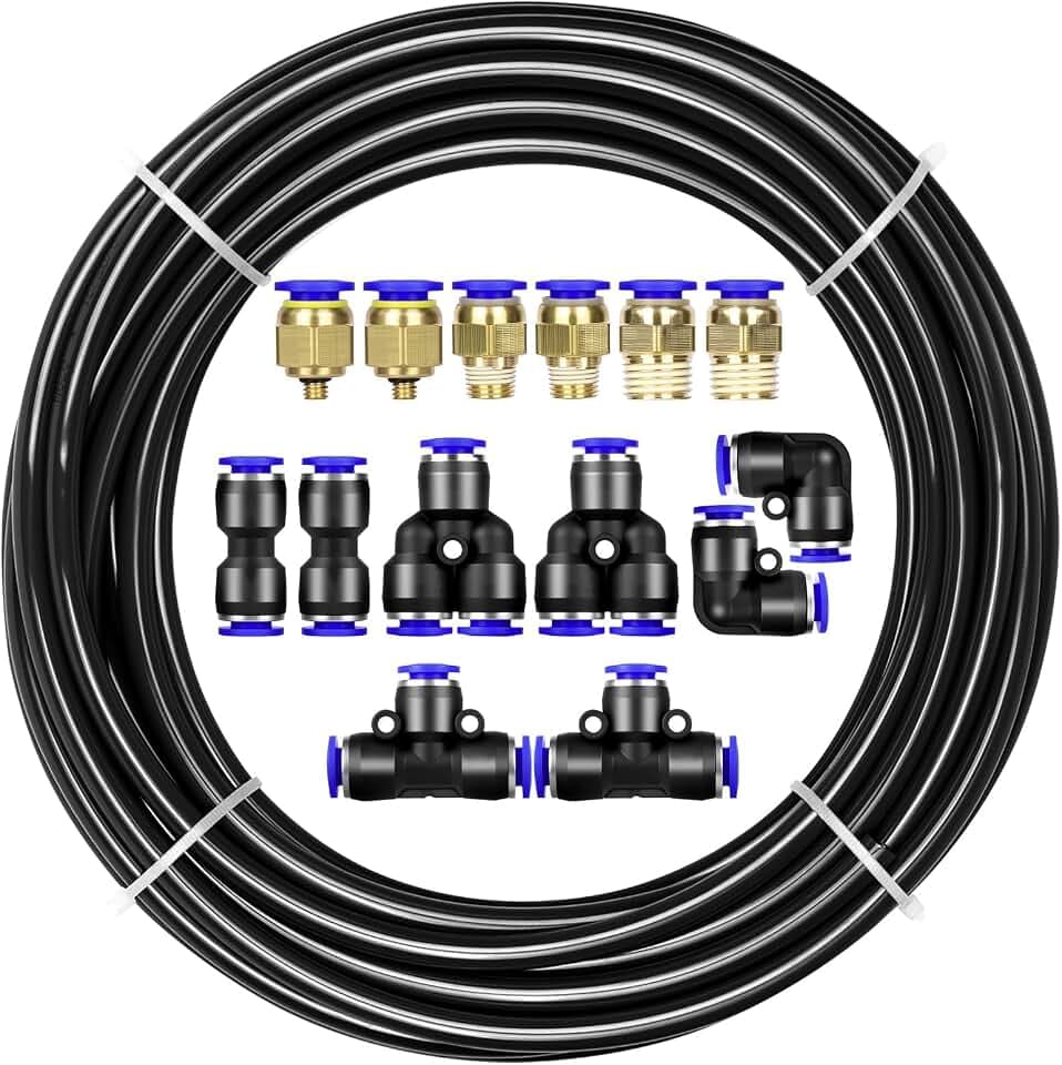 10M PU Pneumatikschlauch, Luftschlauch Rohrsatz,Außen 8mm x Innen 5mm