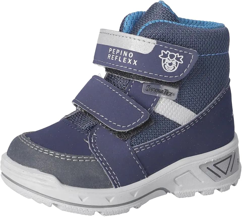 RICOSTA Mädchen und Jungen Stiefel FLO, Kinder Lauflernschuhe, Weite: Weit, lose Einlage, Sympatex