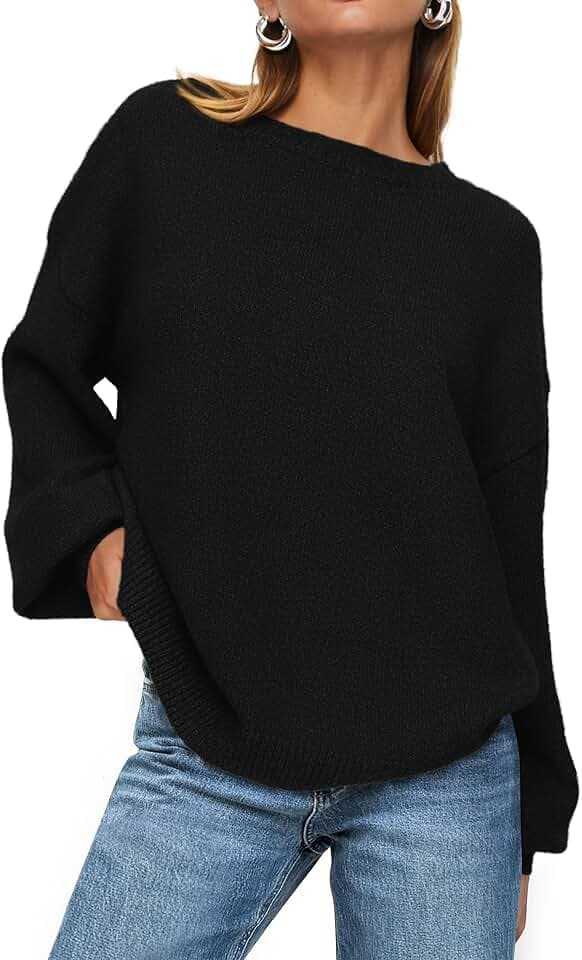 PRETTYGARDEN Women's Fall Sweaters Crewneck Long Sleeve Tops