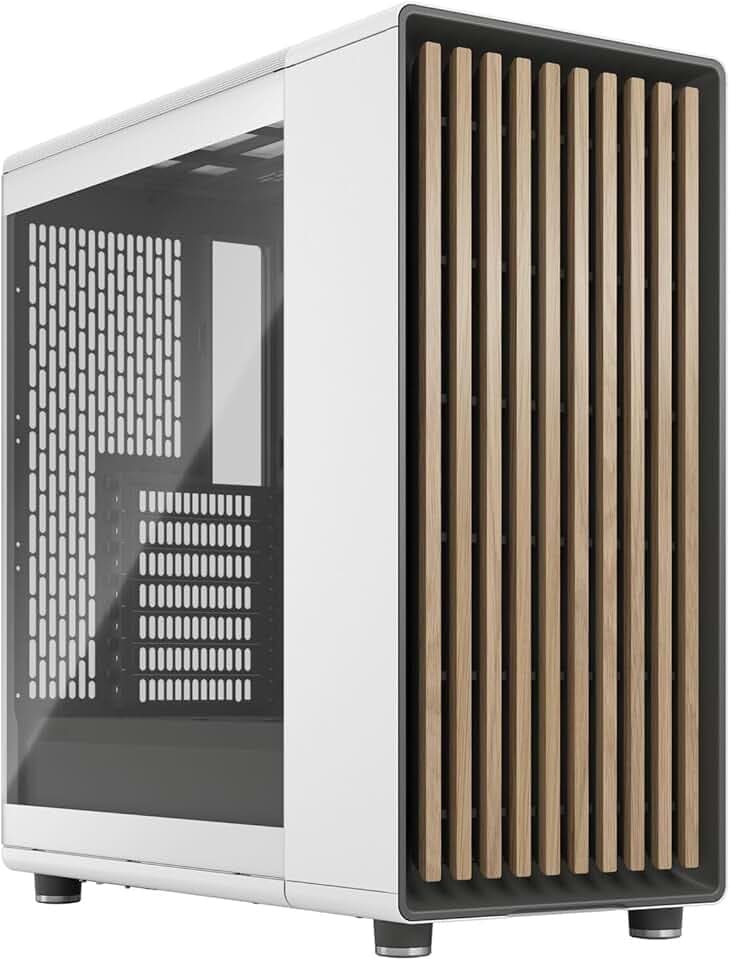 Fractal Design North Gehäuse ATX – Eichenholz, Tempered Glass