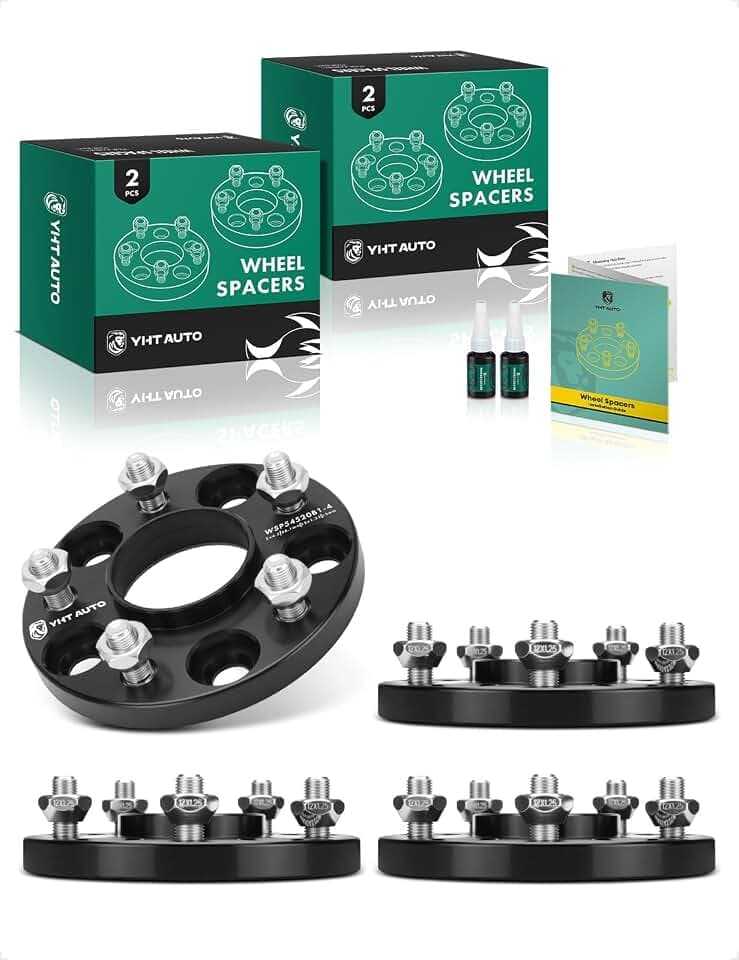 YHTAUTO 5x4.5 Hub Centric Wheel Spacers 15 mm for Nissan, Infiniti
