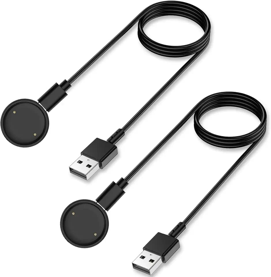 Charger Cable Compatible with Amazfit-Active-2/Bip-6 (3.3Ft/2Pack)