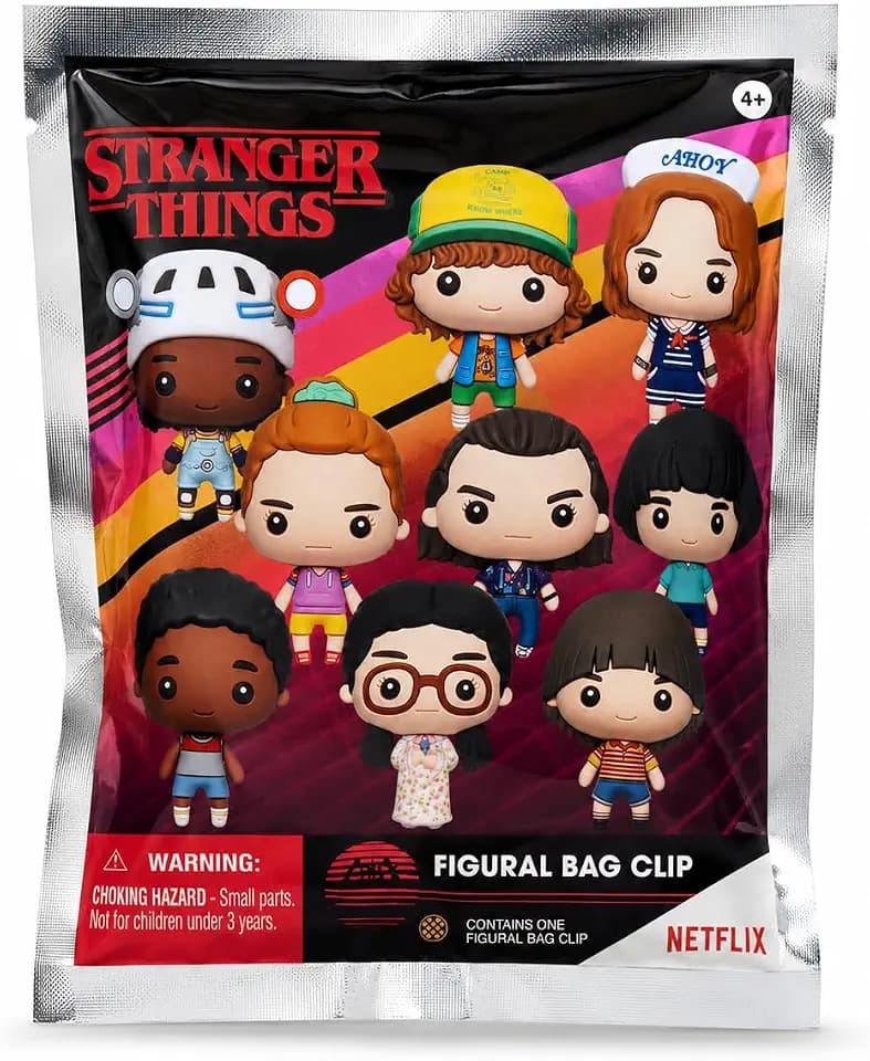 Stranger Things 3D Foam Bag Clip - Series 3