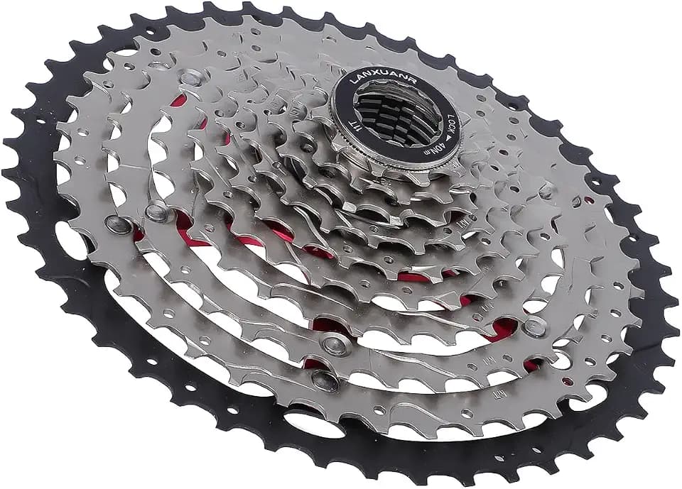 10 Fach Fahrrad Kassetten ist für Mountainbikes und Rennräder geeignet. Superleicht