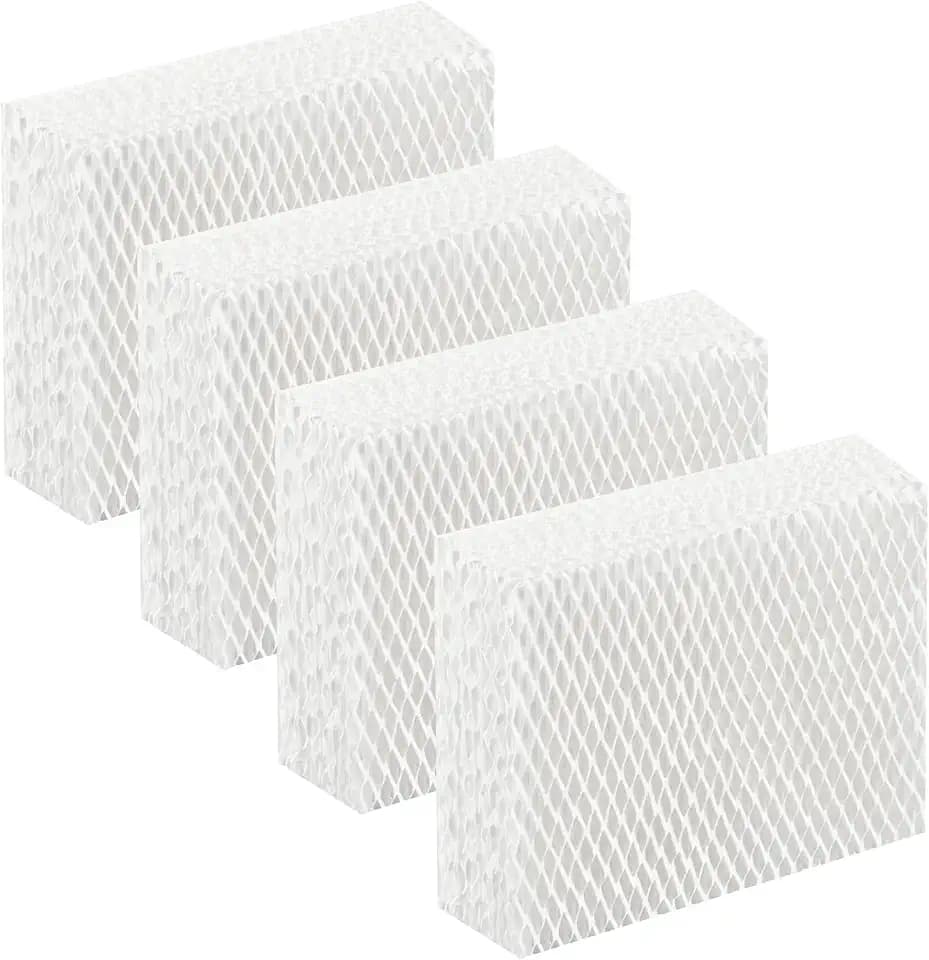 4-Pack HDC12 Replacement Wicking Humidifier Filter, Super Wick Compatible with AIRCARE Essick Air EA1407, HD1305, HD1405, HD1406, HD1407, HD1409, Kenmore 15420, 29614, High Moisture Output