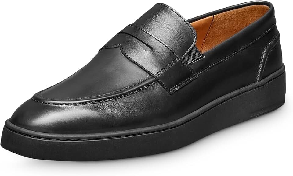 Allen Edmonds Men's Randolph 2.0 Sneaker Black Leather 8.5 D