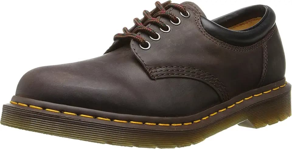 Dr. Martens mens 8053 oxfords shoes, Gaucho Crazy Horse, 7 Women 6 Men US
