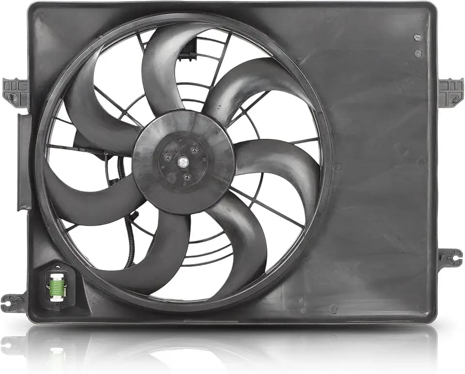 SCITOO 622700 Engine Radiator Cooling Fan Assembly for Hyundai & Kia Model