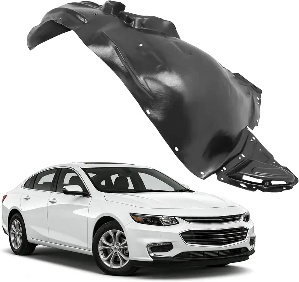 ALMULOO Fender Liner Compatible with 2016-2018 Malibu