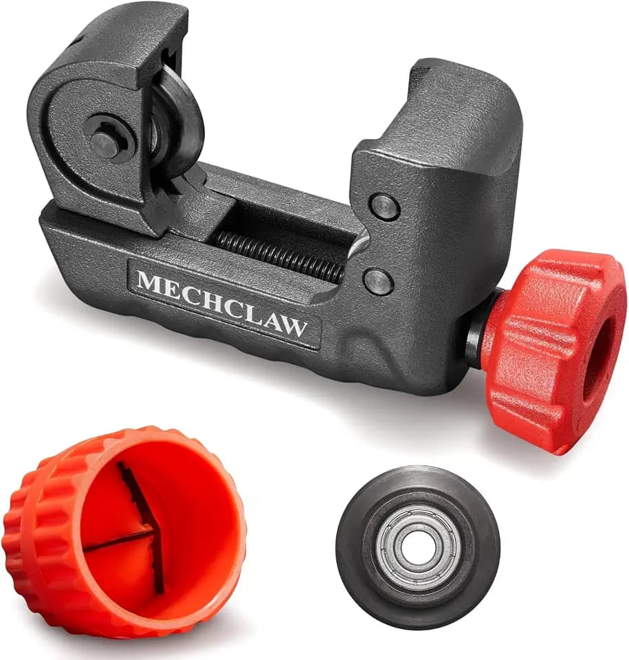 Mini Tubing Cutter Set, 3/16 to 1-1/8'' Copper Tube Cutter for Tight Spaces