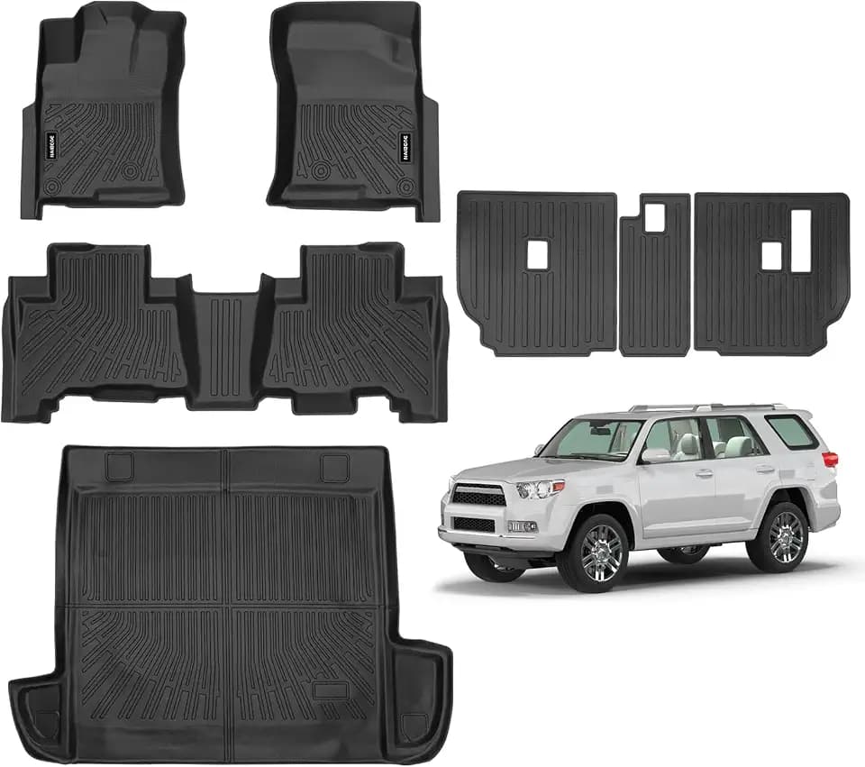 Naibeve Floor Mats for 2010-2012 Toyota 4Runner